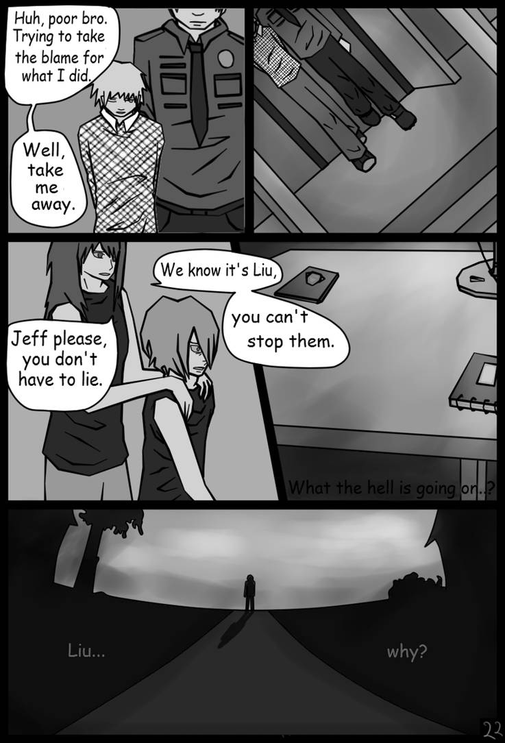 Page22 (Jeff the killer manga) by ShesterenkA on DeviantArt