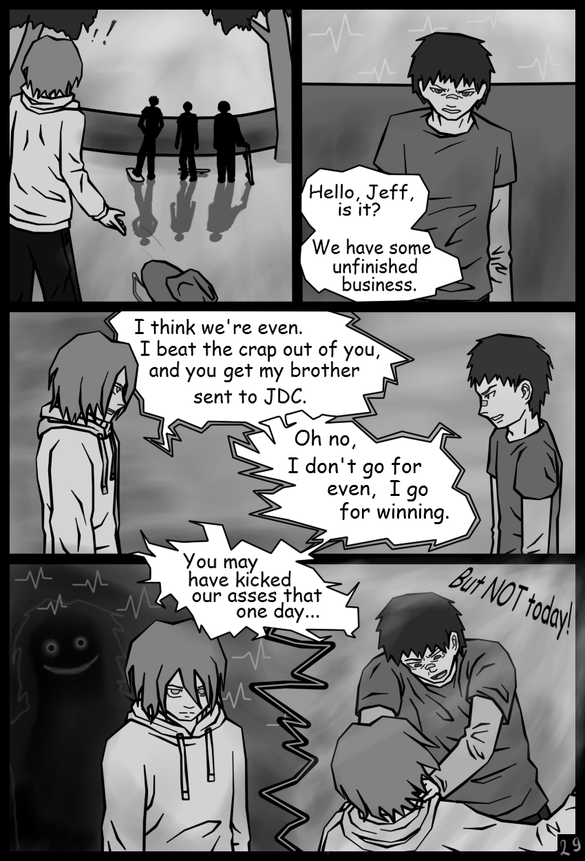 Jeff the killer story (manga) - page 12 by Mioponnu on DeviantArt