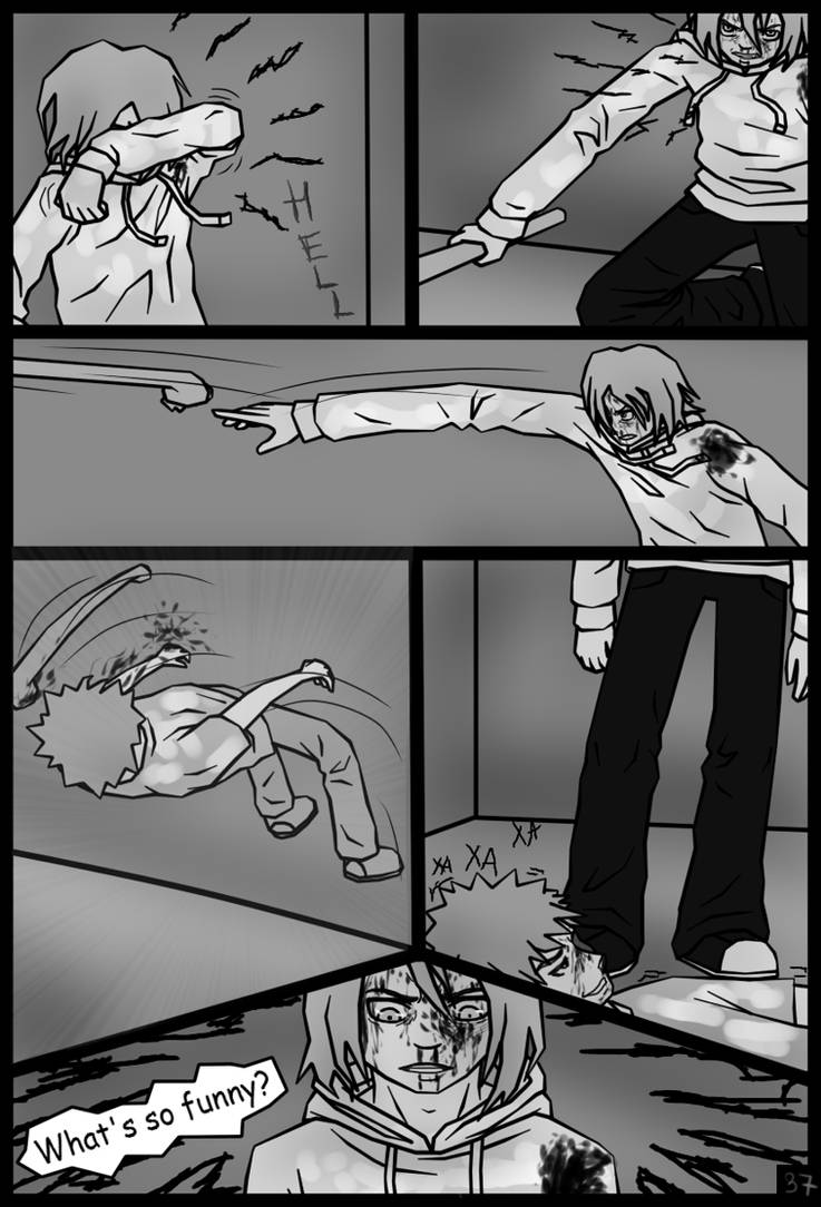 Page37 (Jeff the killer manga) by ShesterenkA on DeviantArt