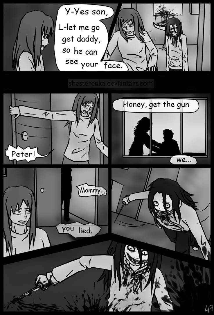 Page15 (Jeff the killer manga) by ShesterenkA on DeviantArt