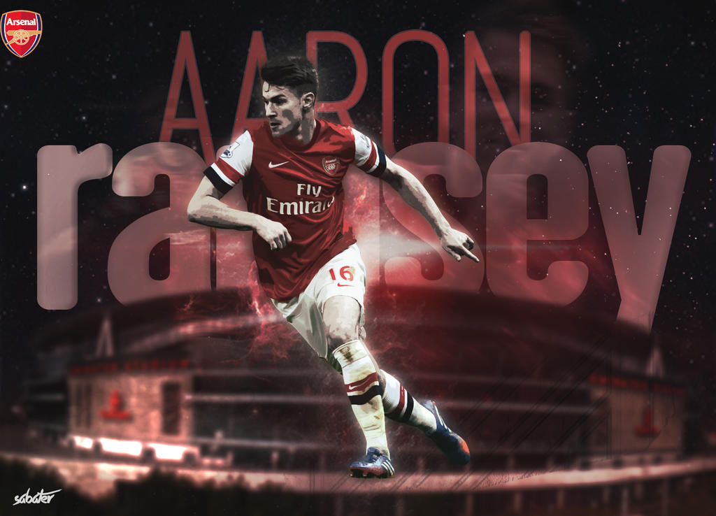 Aron Ramsbottom Aroon Ramsey by MiguelSabater on DeviantArt