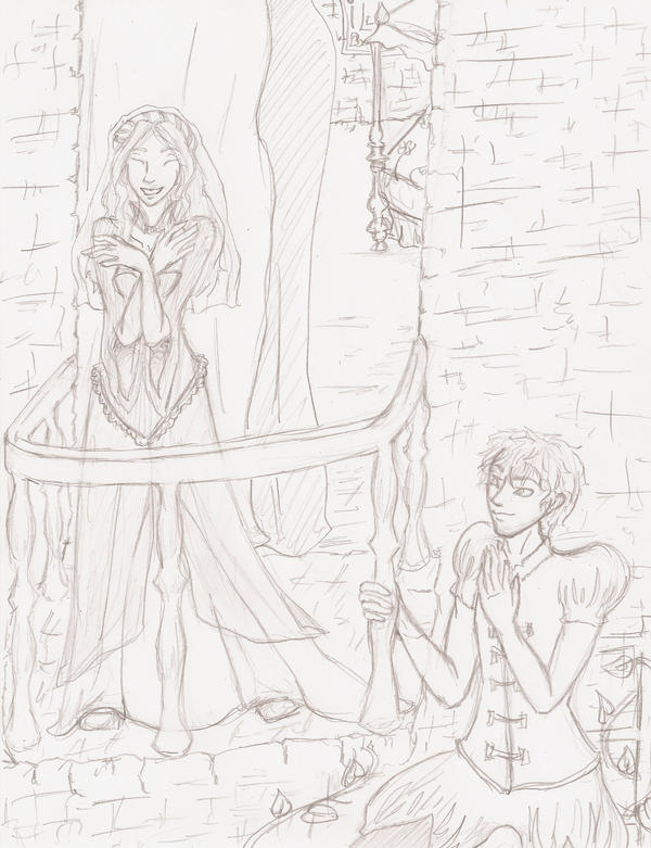 Romeo and Juliet -Balcony- by SpiritWritersSong on DeviantArt