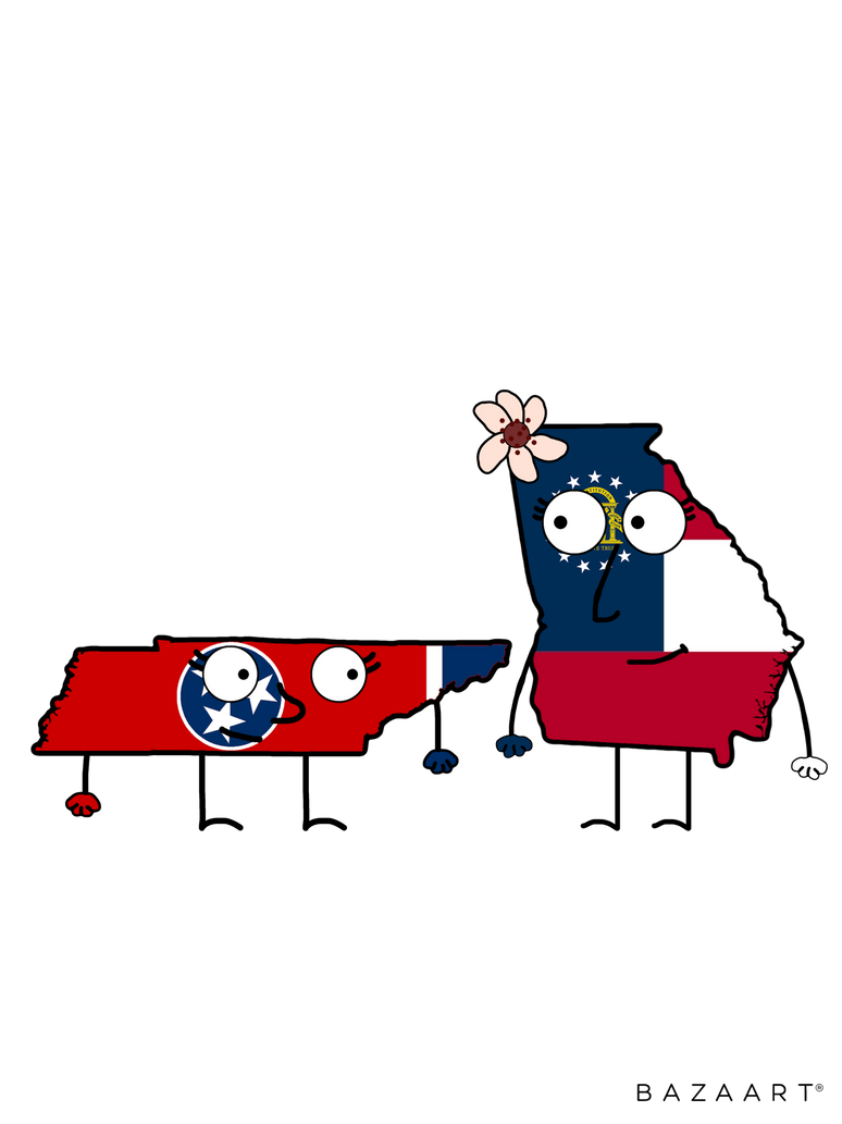 Tennessee And Georgia Revamp By PennyDropHooves On DeviantArt tennessee-and-georgia-revamp-by-pennydrophooves-on-deviantart