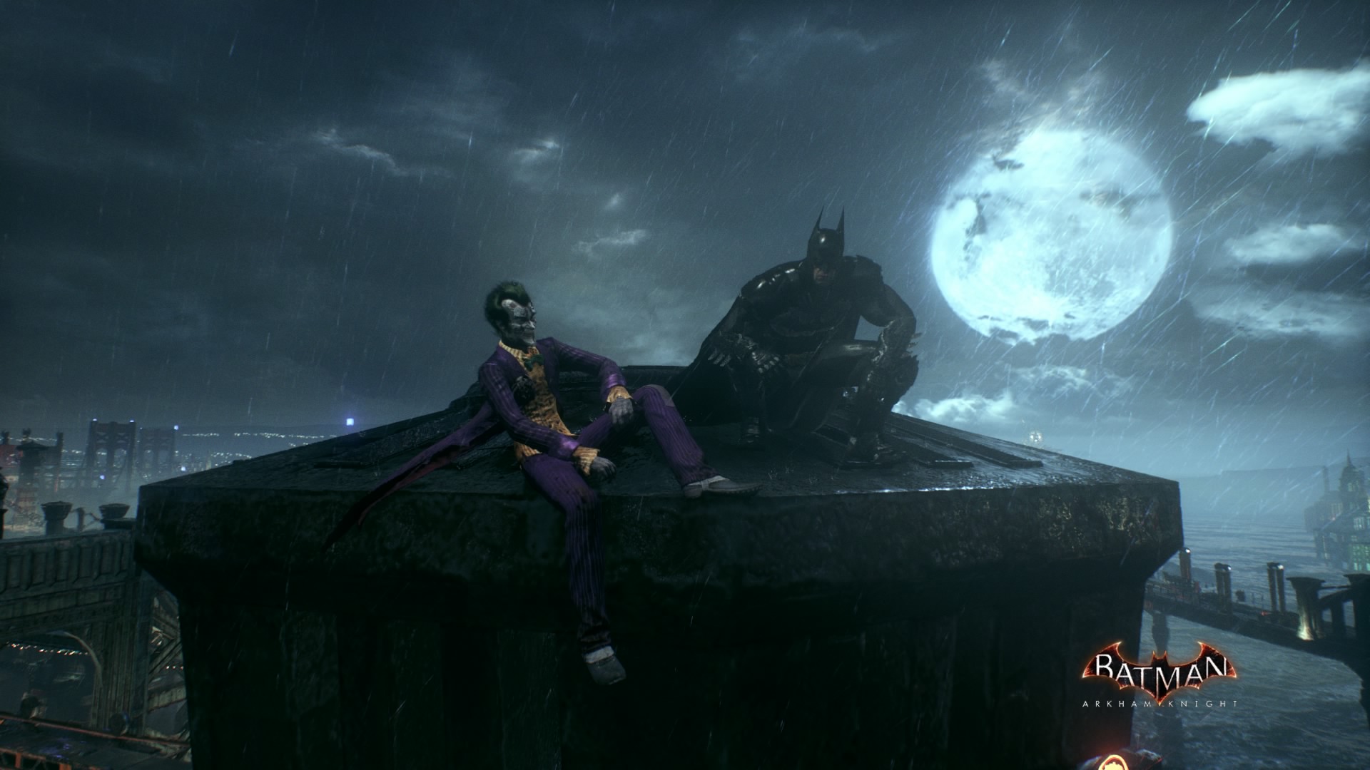 Batman Arkham Knight - Batman and Joker by SagaRHCP88 on DeviantArt