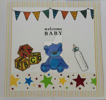 New Baby card by Tigress94