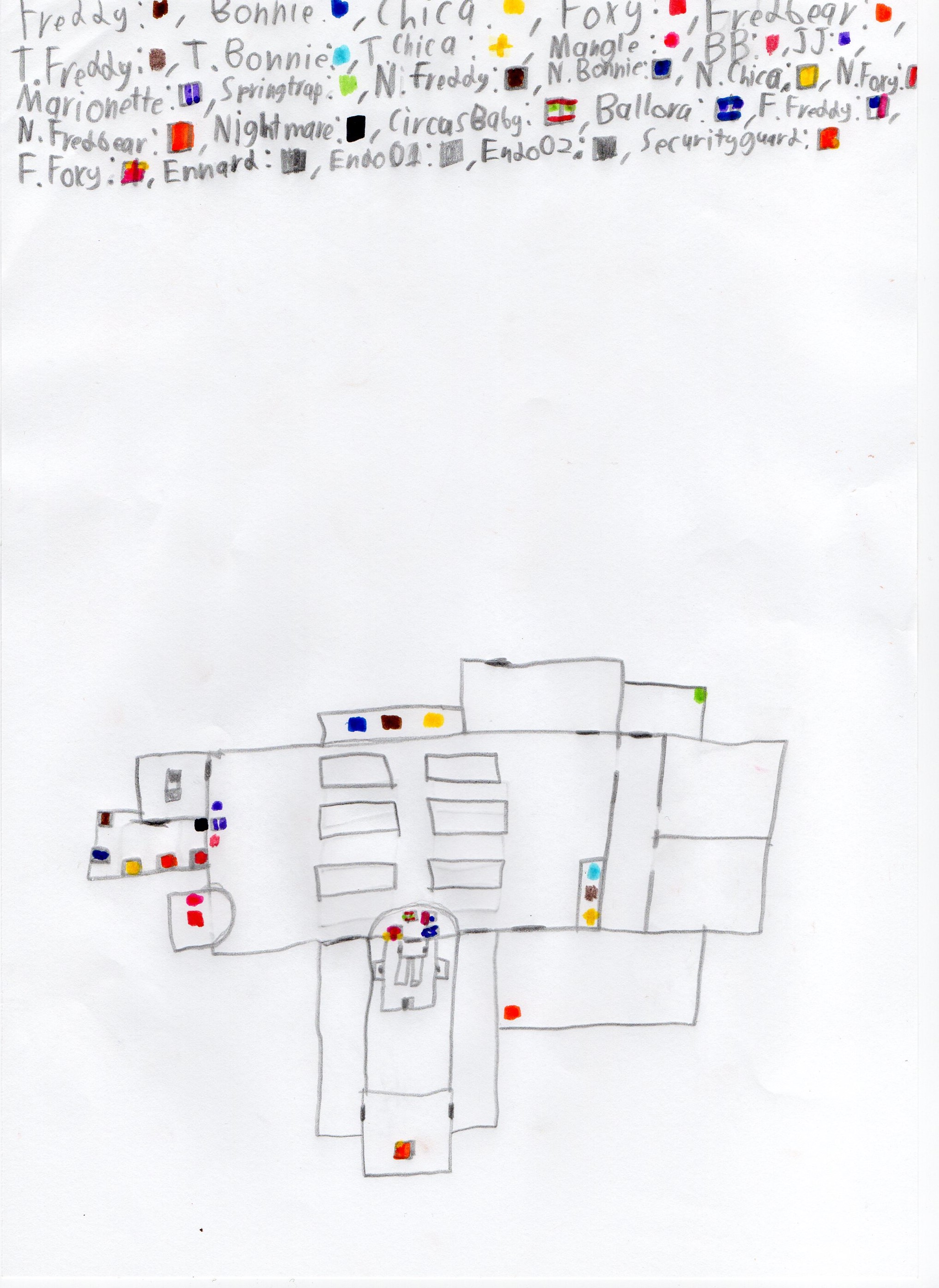 My Fnaf Map by sebby07 on DeviantArt