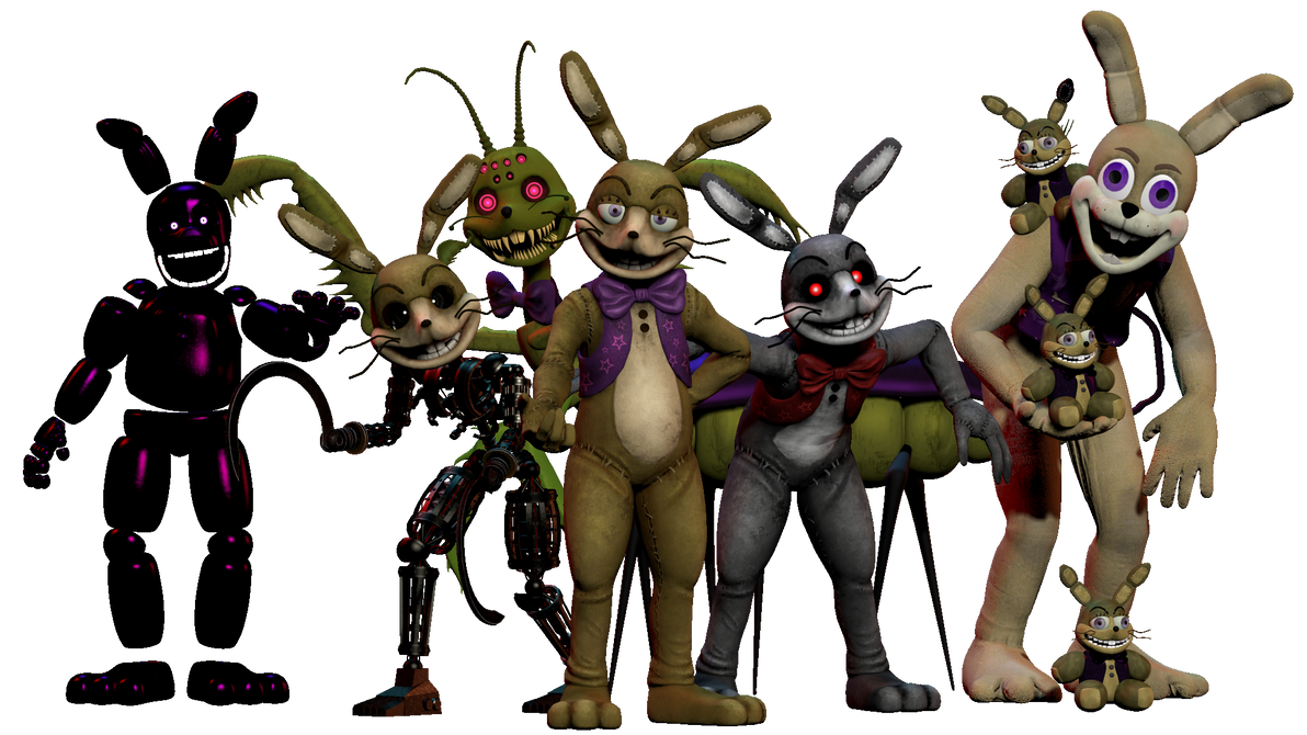 The Appareance of Bonnie in FNaF 3 Minigames could anticipate the death of  William Afton at before FNaF 2 instead of after FNaF 1 : r/fnaftheories