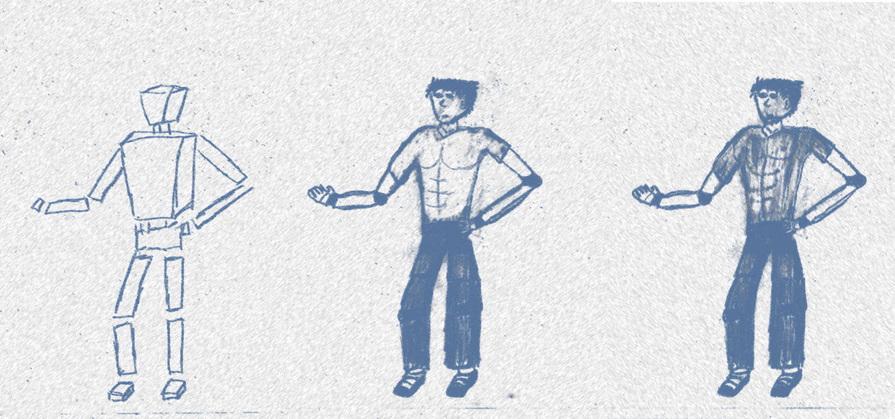 Box Humans Practice Box Person by Argonauten on DeviantArt