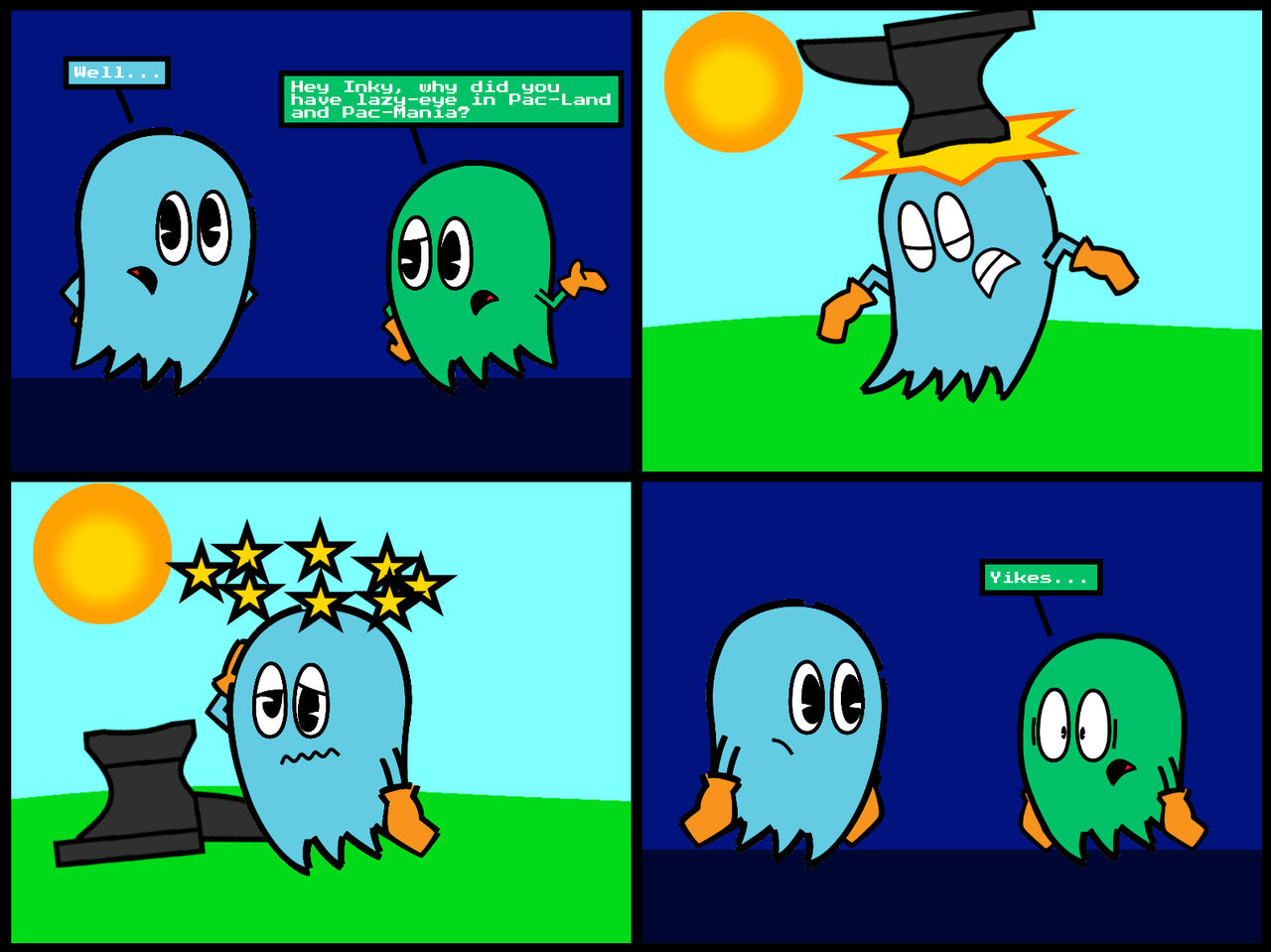 Pac Ink Deviantart Pac-Comix: Inky's Eyes (Part 1) by CosToonsArt on DeviantArt