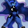 Anthro macro Princess Luna