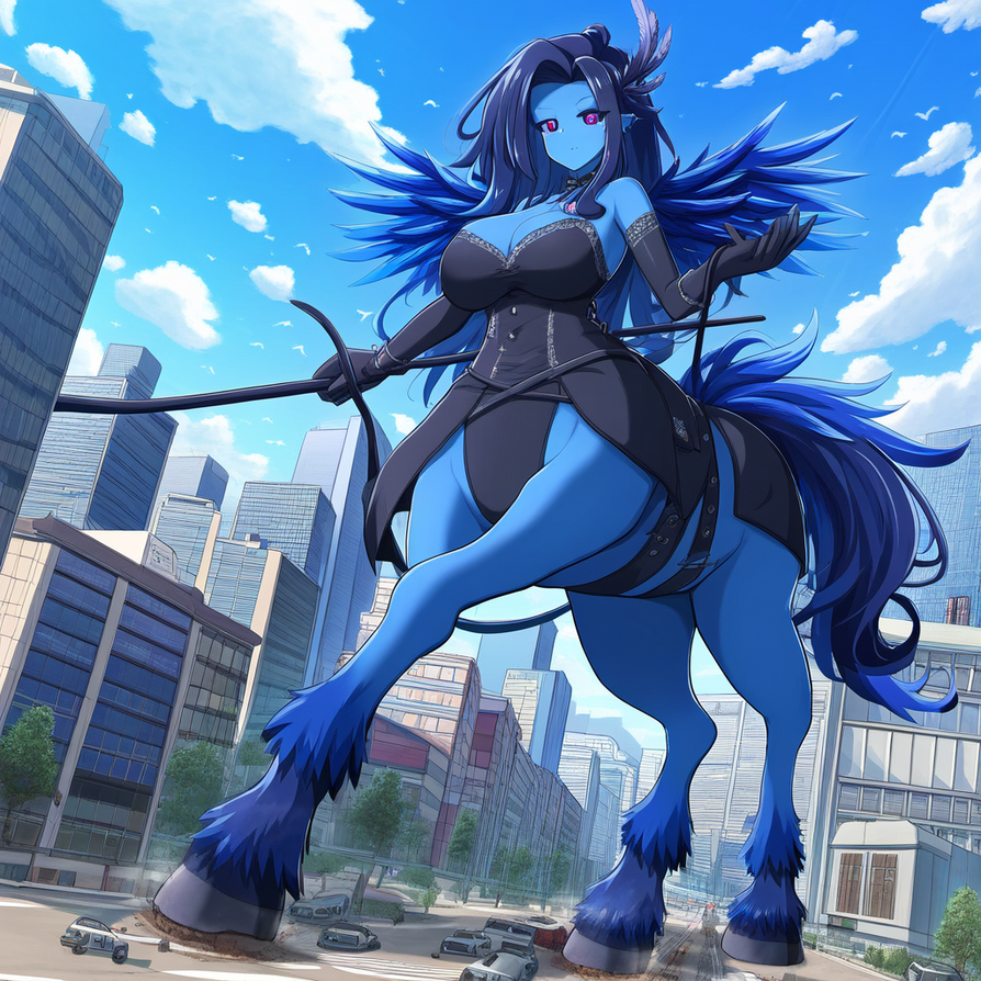 Proof Centaur Human cities are not centaur proof by hobbydude876 on DeviantArt
