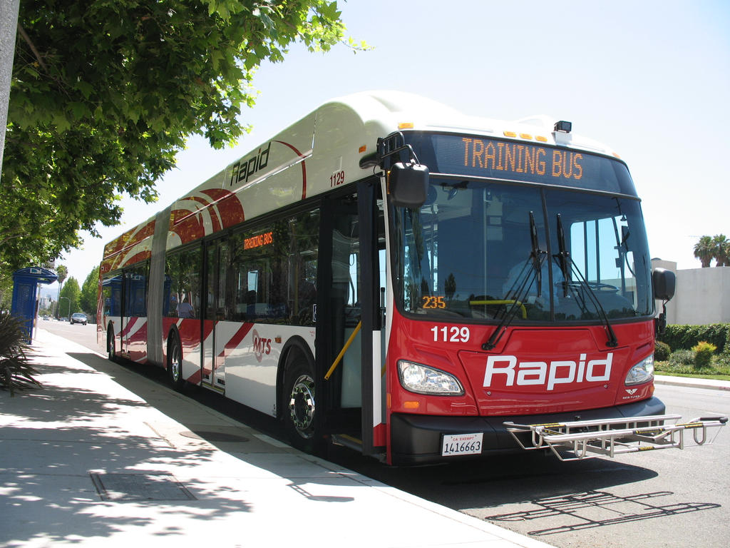 SDMTS New Flyer XN60 Rapid