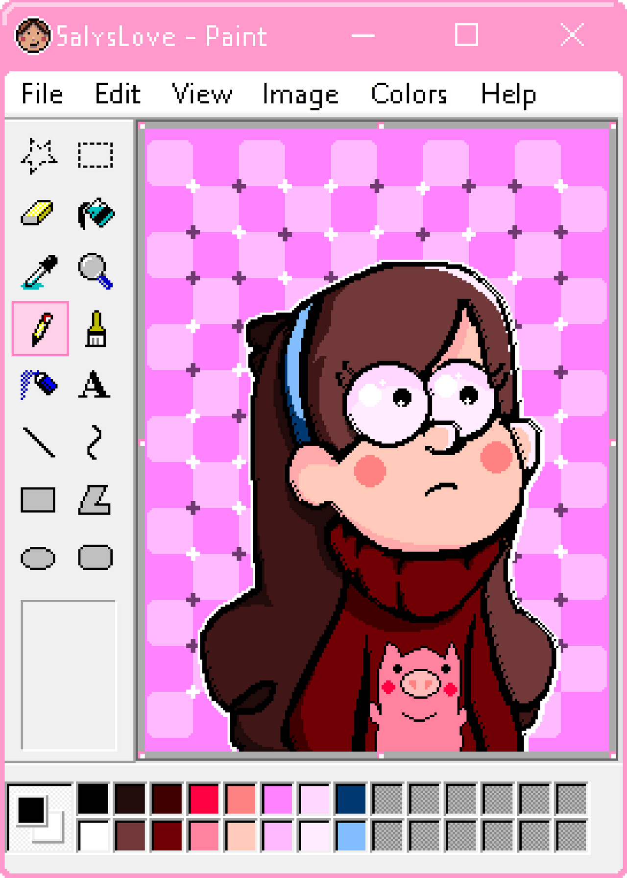 Mabel Core Paint mabel by salyshloveart on DeviantArt