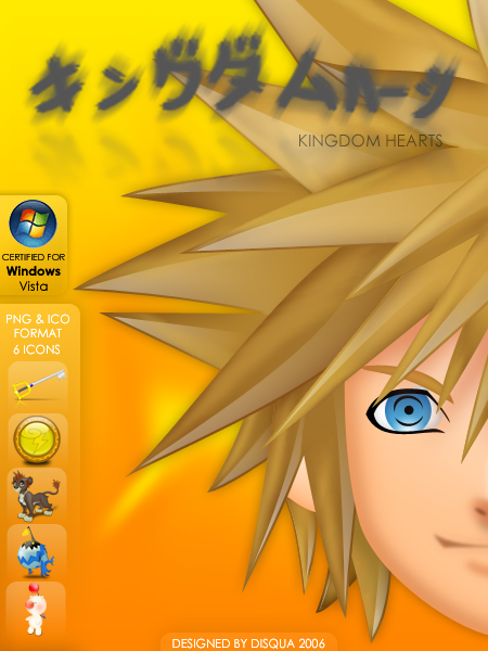 Kingdom Hearts Minipack Icons