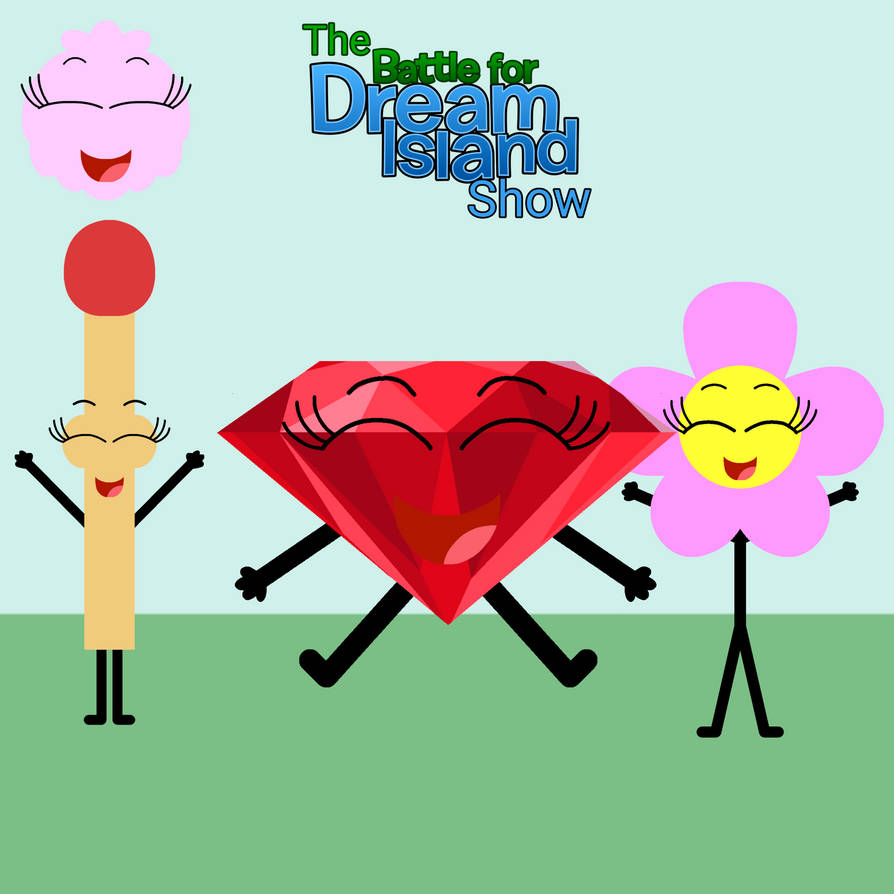 Bfdi Rio The Battle For Dream Island Show Poster by OliviaAndFriendsUWU on ...