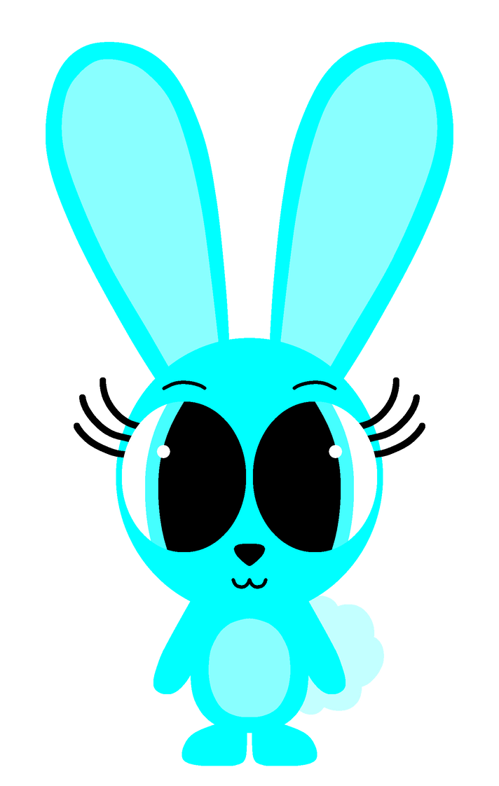 Cyan Bunny by OliviaFanXD on DeviantArt
