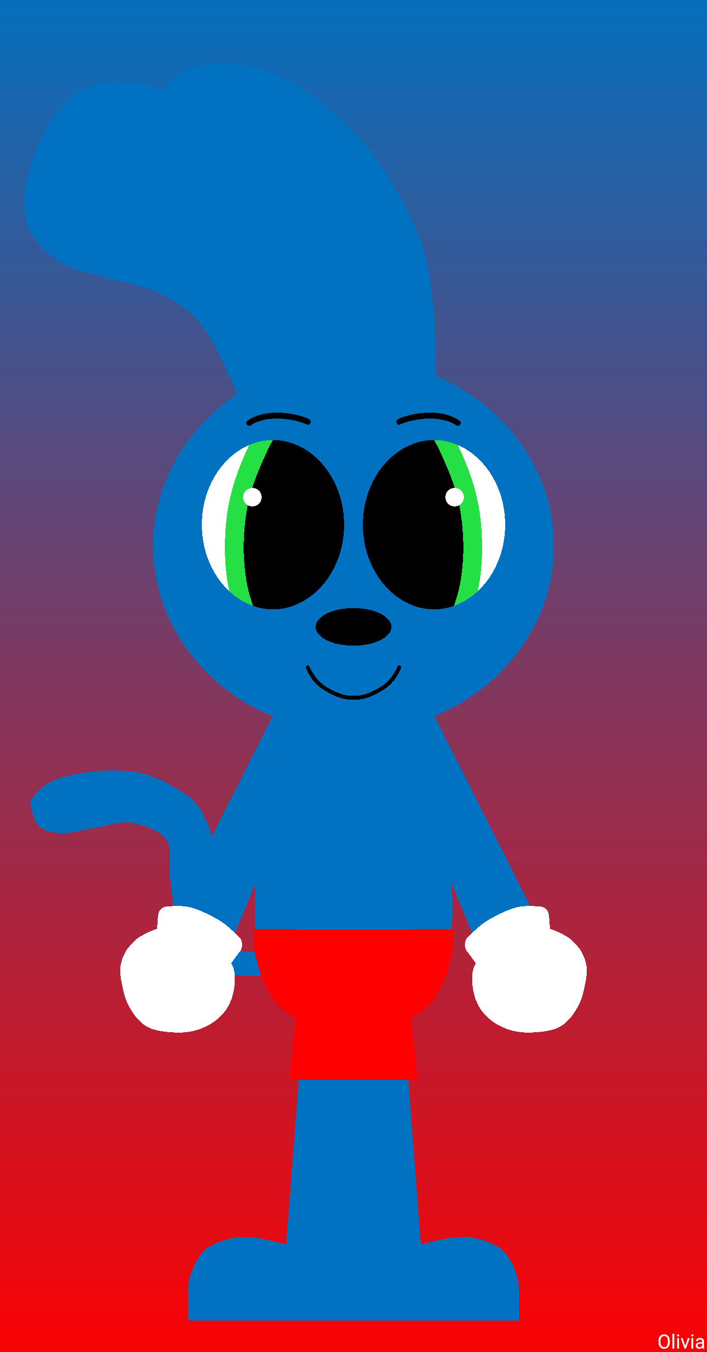 Right The Rabbit Monkey Riggy The Rabbit Monkey by OliviaAndFriendsUWU on DeviantArt