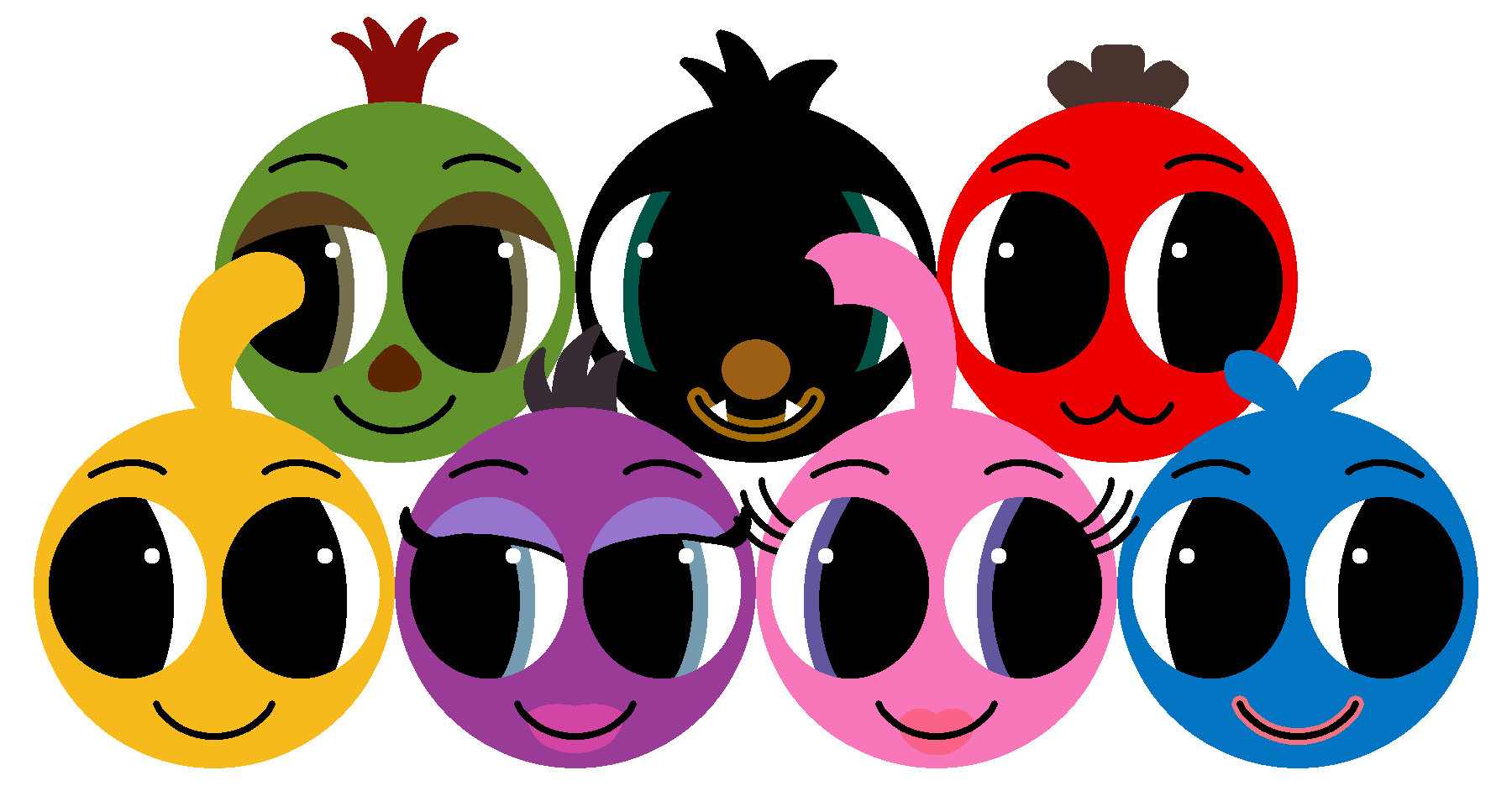 The LocoRoco Gang - PNG by OliviaFanXD on DeviantArt