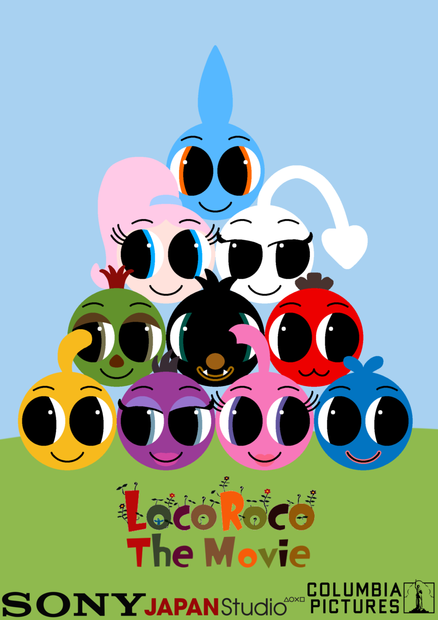 LocoRoco The Movie Poster by OliviaFanXD on DeviantArt