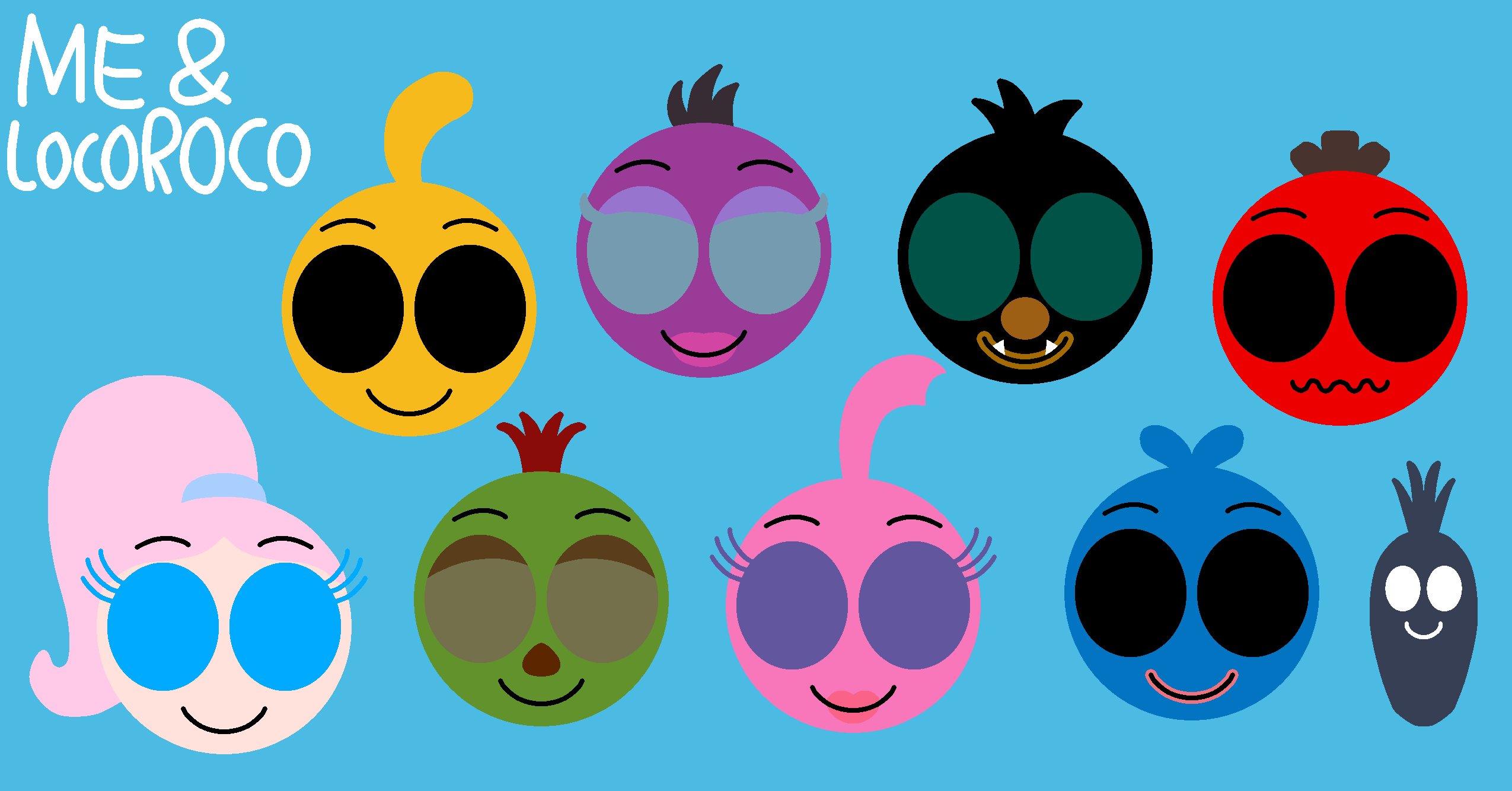 Me And LocoRoco by OliviaFanXD on DeviantArt