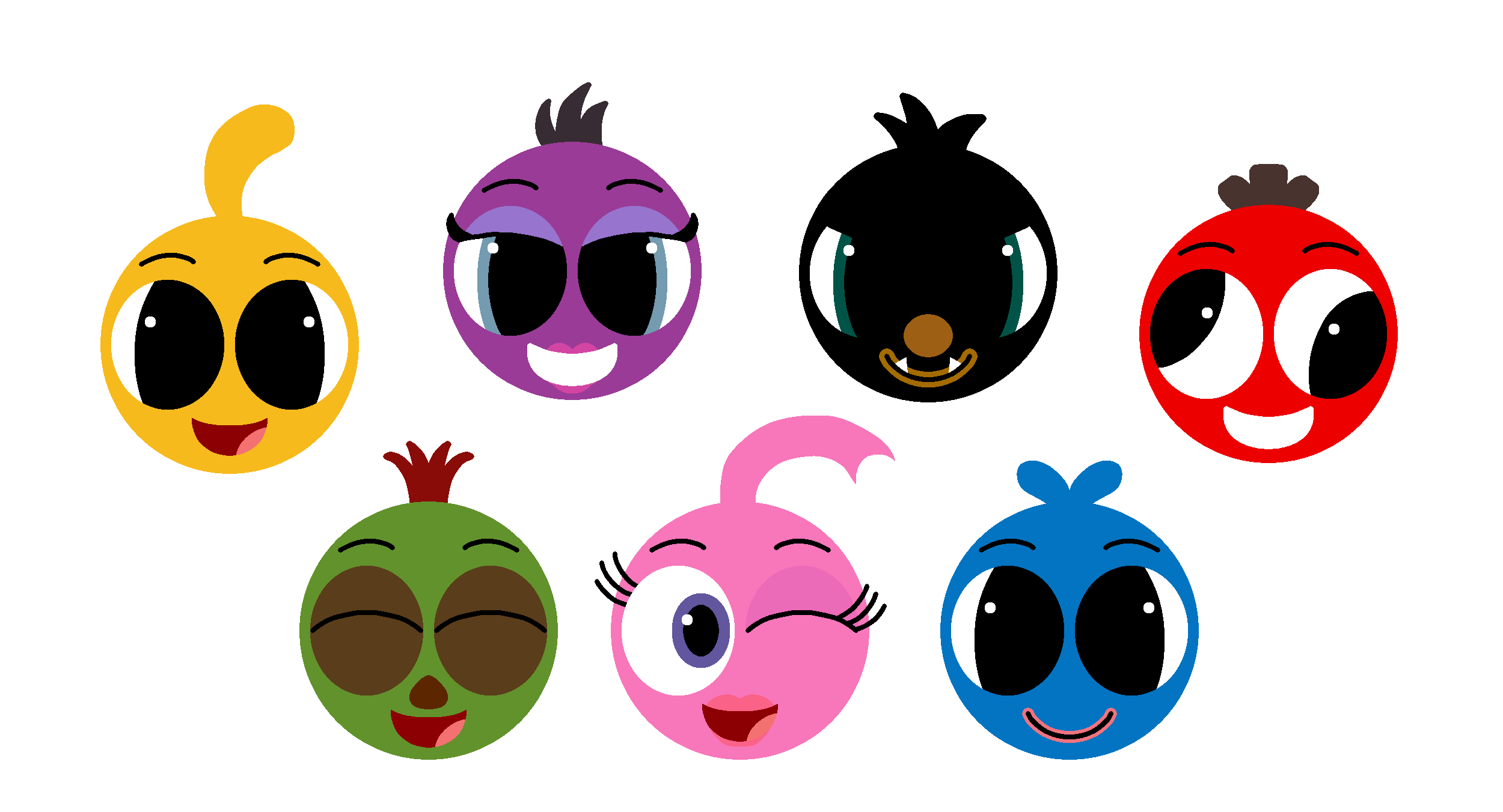LocoRoco Plushies - PNG by OliviaFanXD on DeviantArt