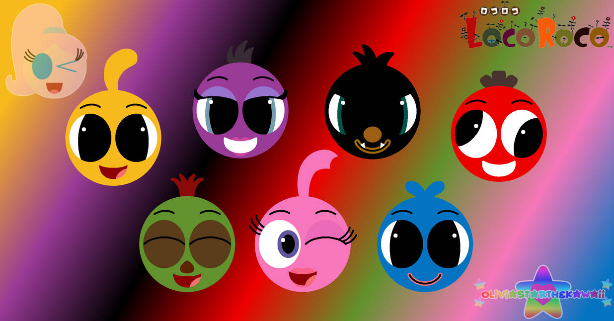 LocoRoco in Olivia's Style by OliviaFanXD on DeviantArt