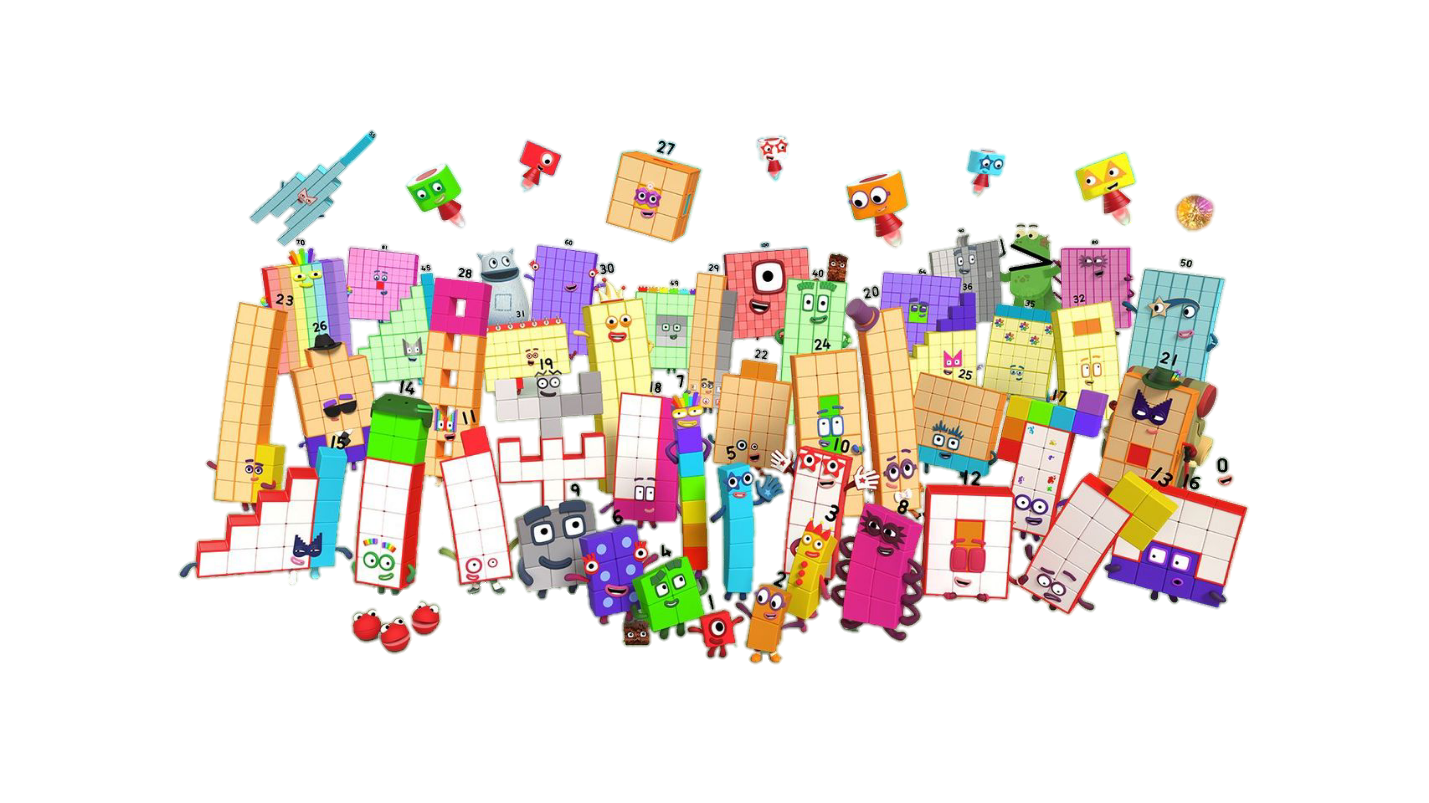 Numberblocks 0-100 - PNG by OliviaFanXD on DeviantArt