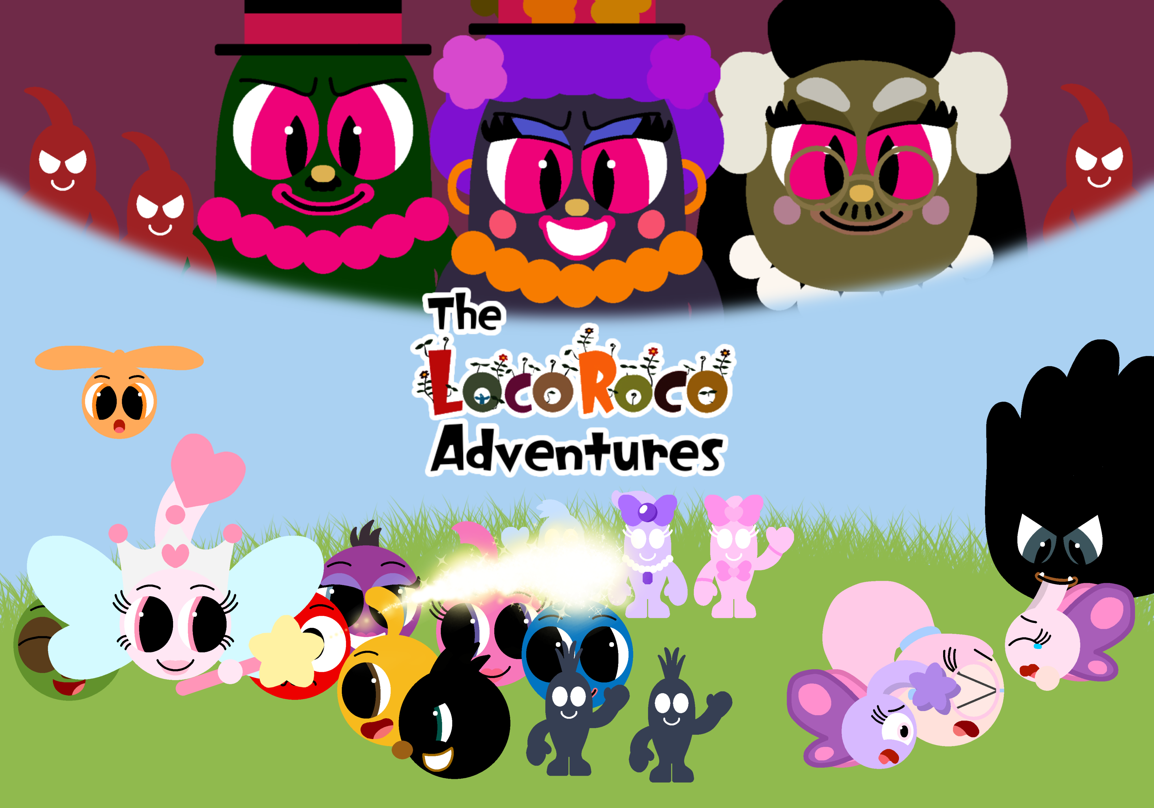Loco Rovo The LocoRoco Adventures by OliviaStarTheKawaii on DeviantArt