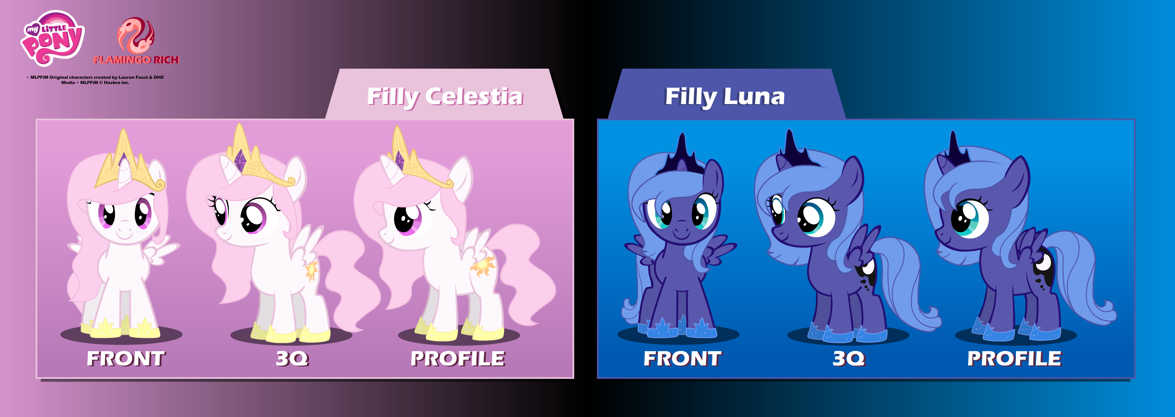 Puppet Rig Base Filly Luna and Celestia Puppet Rigs v1.0 by Jordo76 on DeviantArt