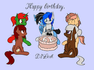 DILeak birthday by Jordo76 DILeak birthday by Jordo76