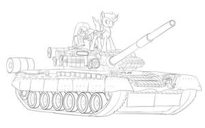 Commission: Wildcard on a T-80BV by Jordo76 Commission: Wildcard on a T-80BV by Jordo76
