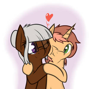 Squishing cheeks by Jordo76 Squishing cheeks by Jordo76