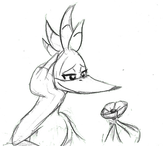 Kazooie's Gift: sketch