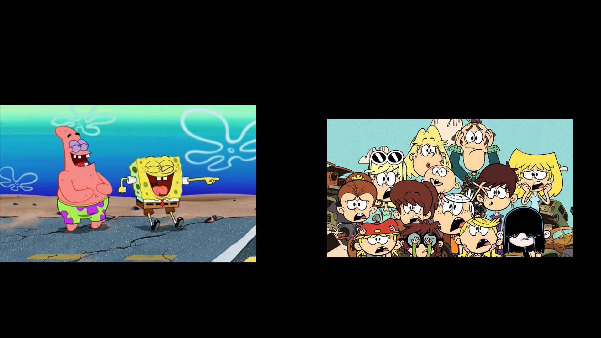 Spongebob And Patrick Laughing At The Loud House by Pupa080909 on ...