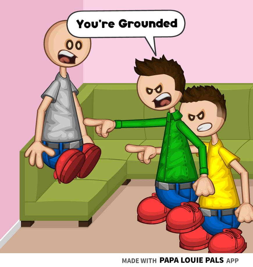 Classic Caillou Gets Grounded by Pupa080909 on DeviantArt