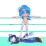 MMD Felicia the Wrestling Champion