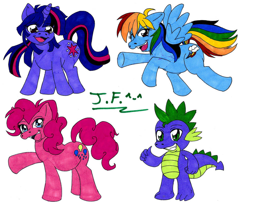 Sharp Mlp My Little Pony sharpie colors by NekoEmerald on DeviantArt