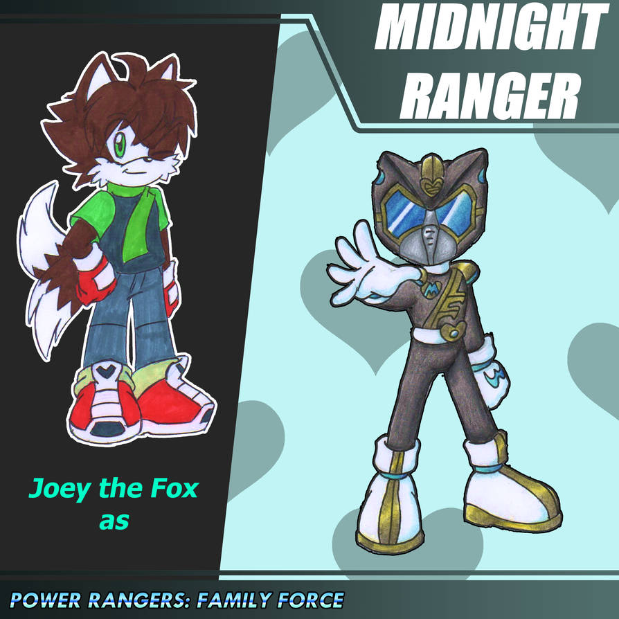 Midnight Ranger POWER RANGERS: FAMILY FORCE- Midnight Ranger Joey by NekoEmerald on ...