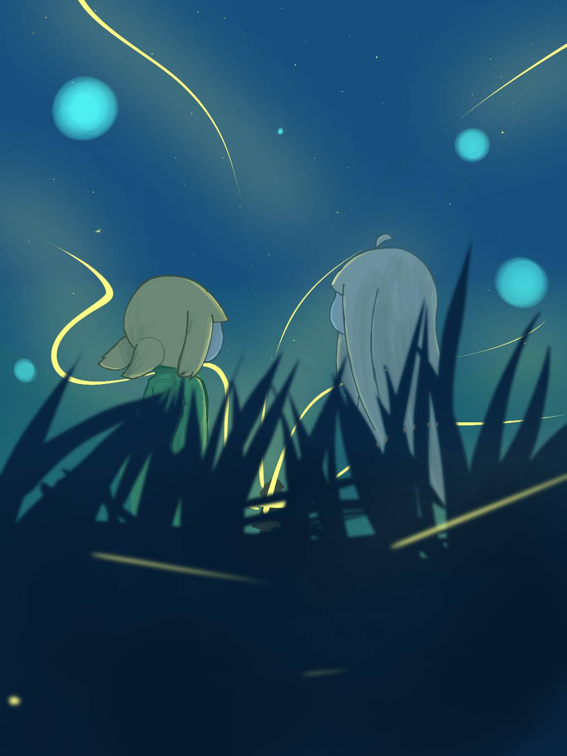 If anyone asks, I will say, fireflies never came. by Amethyst-Making ...