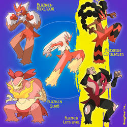 BLAZIKEN VARIATIONS