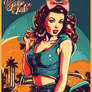 Pin-Up Illustration PinUp Pin Up #0035