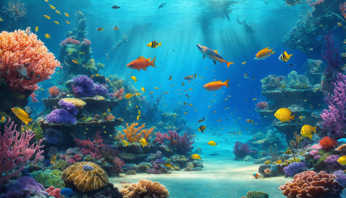Nature Ocean Undersea World Wallpapers 002 by ART-DEPO on DeviantArt