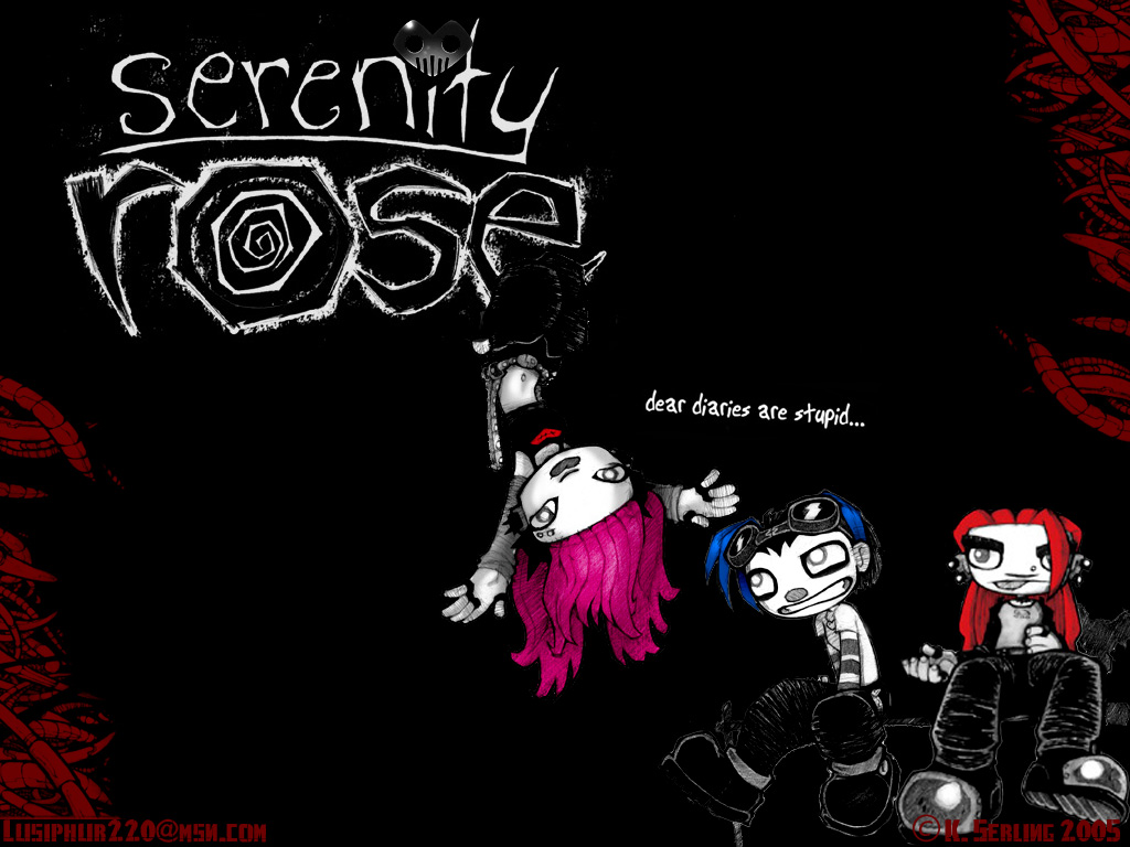 Serenity Rose Wallpaper