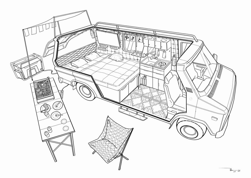 Van Study ADV Van- studies by thiennh2 on DeviantArt