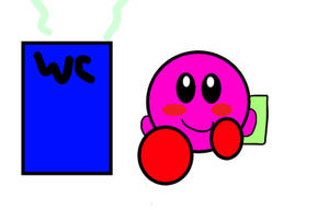 Kirby after he took a dookie