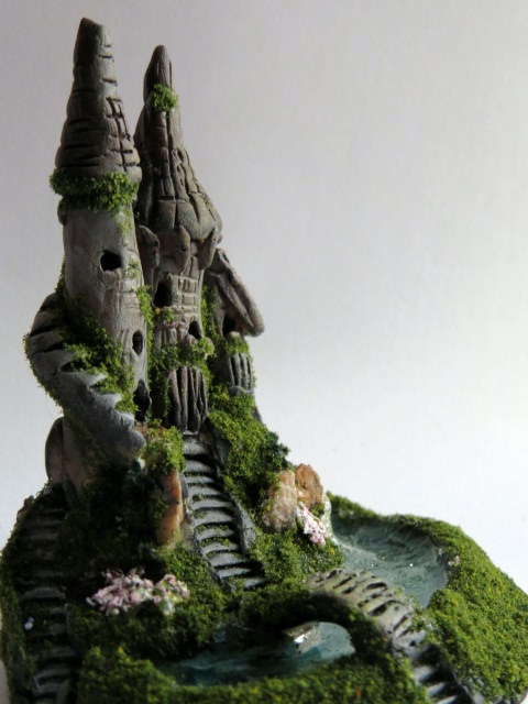 Fantasy Miniature Fairy Castle by fantasyrealmstudio on DeviantArt