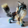 OOAK Fantasy Spirit Wolf Guardian SOLD