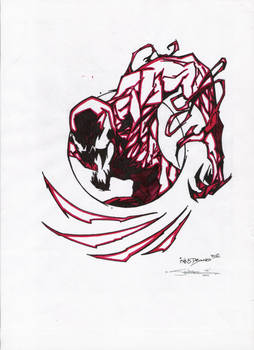 San's Carnage inked