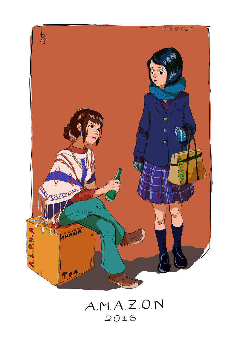 Amazon Tech Deviantart Amazons 2016 fanart by redrangers96 on DeviantArt