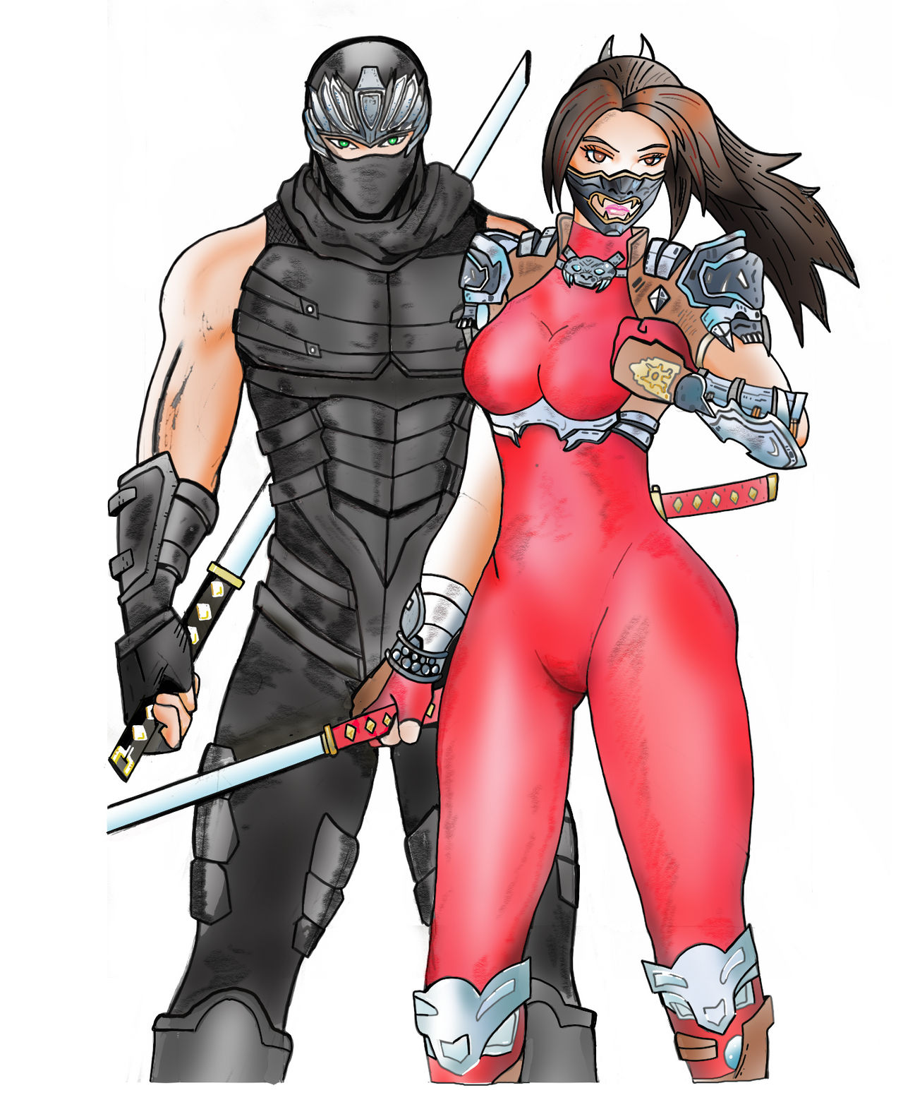Ryu Hayabusa And Taki By RodrigoRainober On DeviantArt ryu-hayabusa-and-taki-by-rodrigorainober-on-deviantart